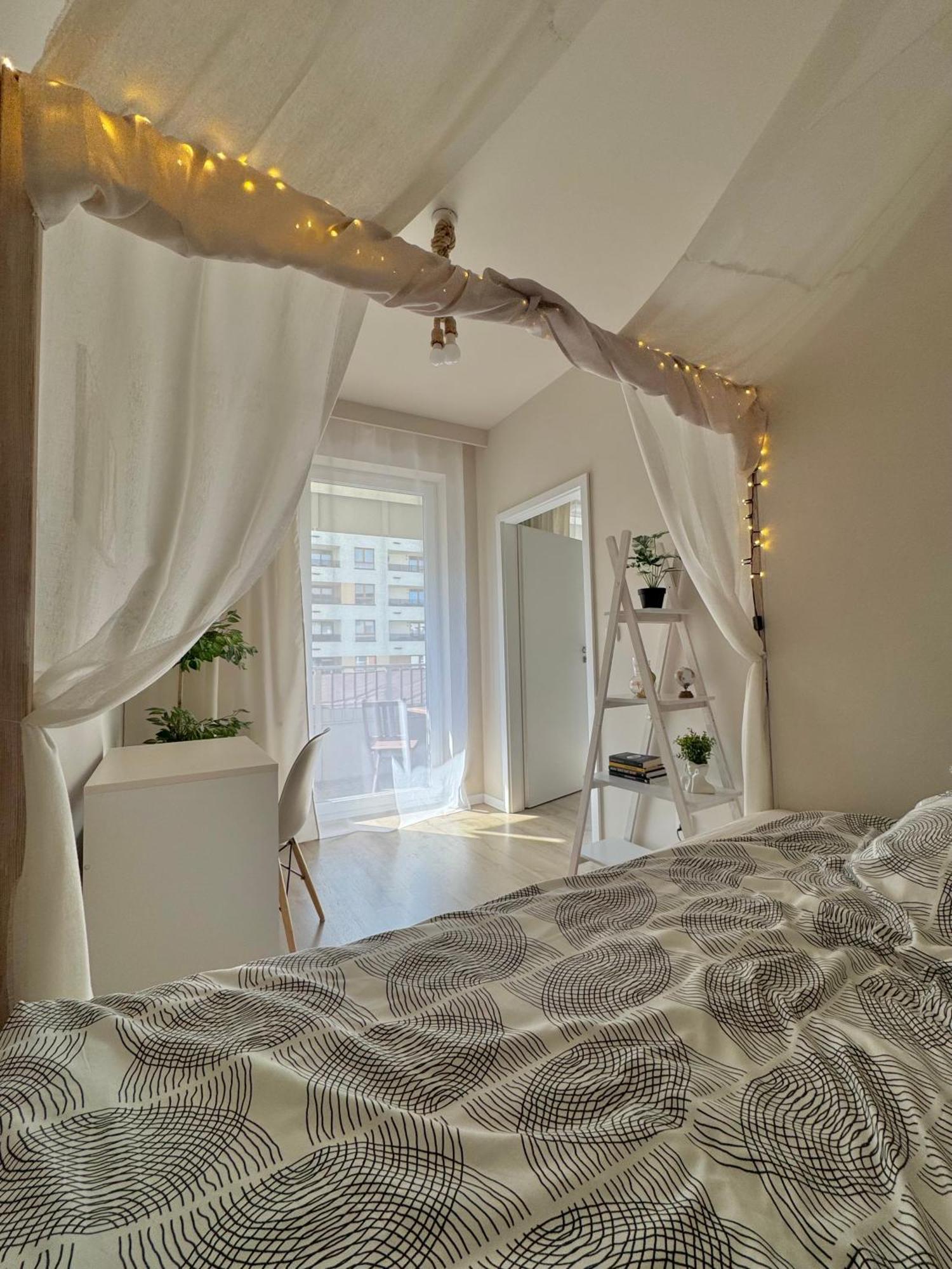 Apartament Nastrojowy 2 Pokojowy 6 Min Od Lotniska *